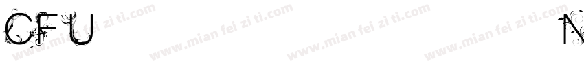 CF University of Now字体转换